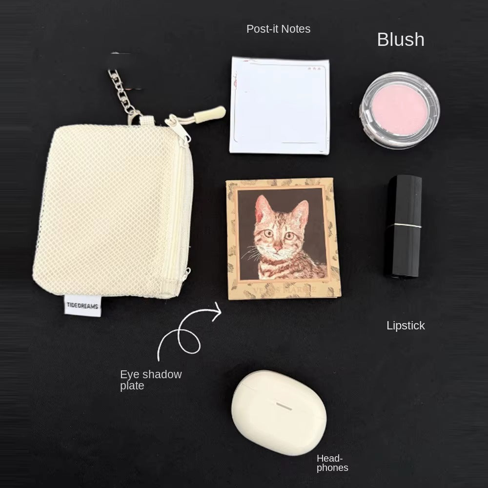 Upstao Asa Flat Mesh Travel Pouch
