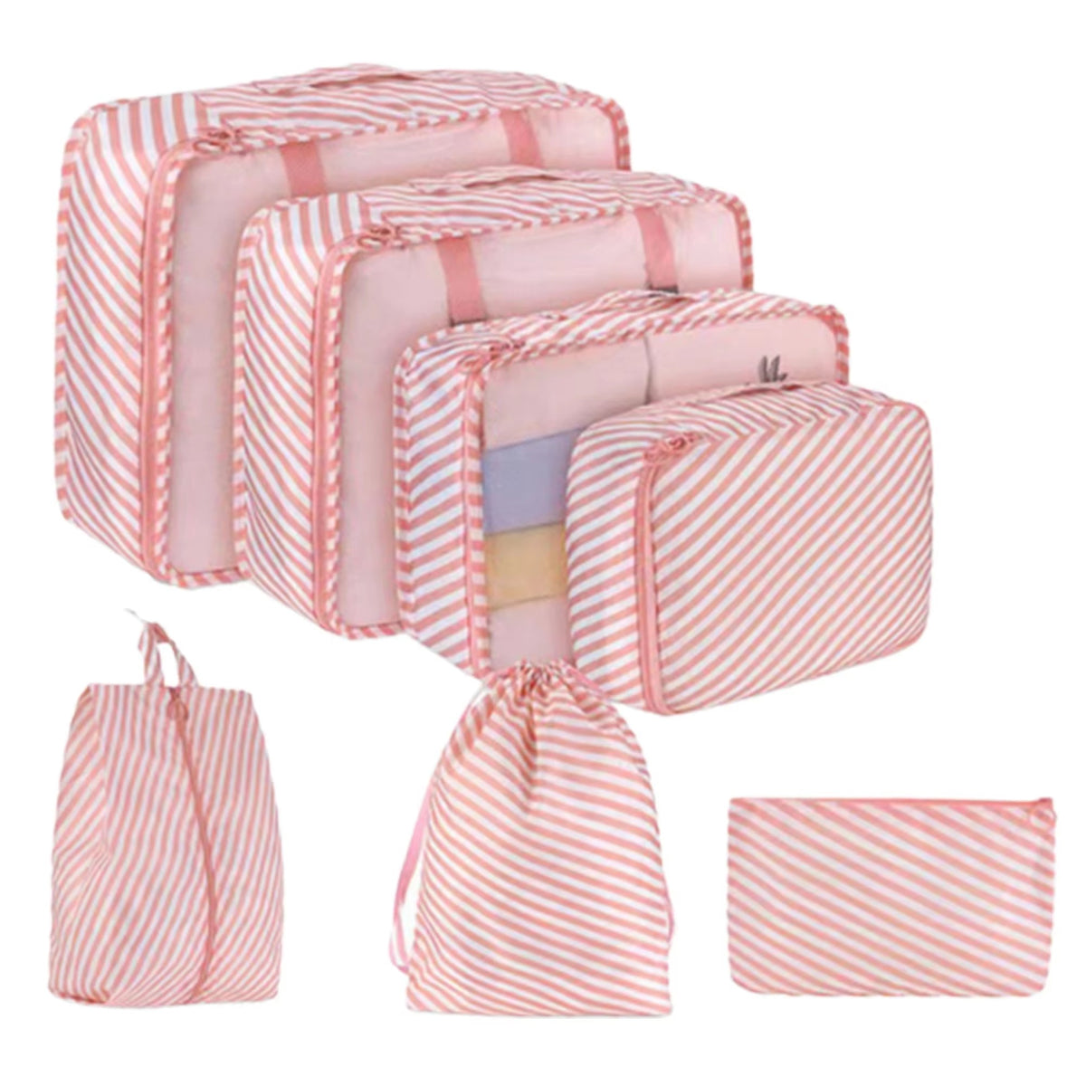 Upstao Hoshi 7-Piece Mesh Packing Cube Set