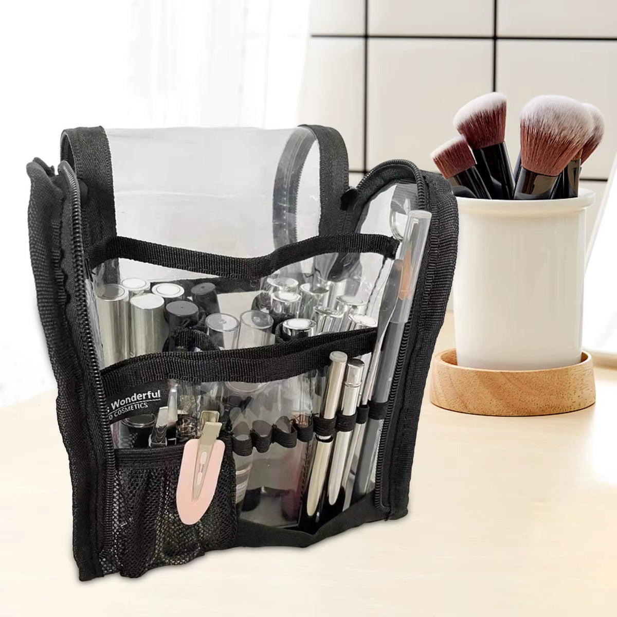 Upstao Kage Clear Travel Wash Bag