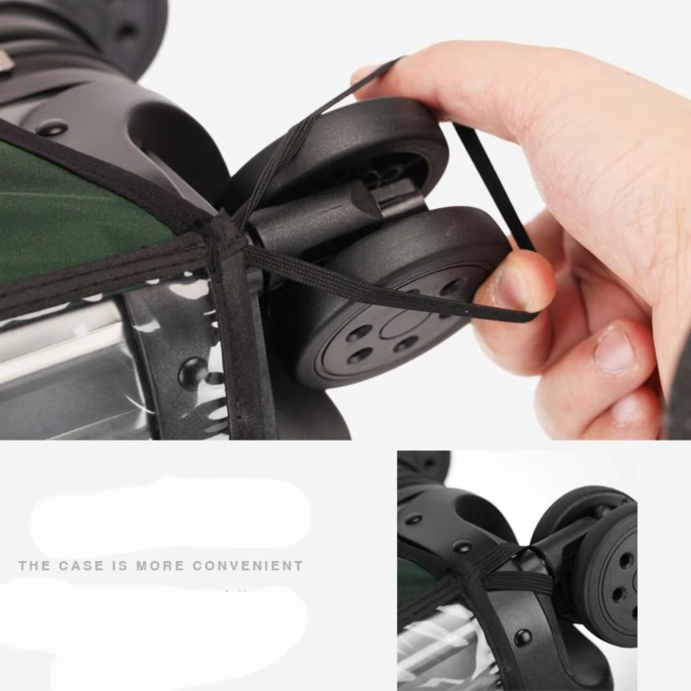 Upstao Kaya Clear PVC Suitcase Cover