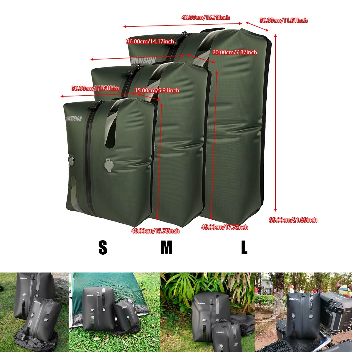 Upstao Kaze Roll-Down TPU Compression Bag