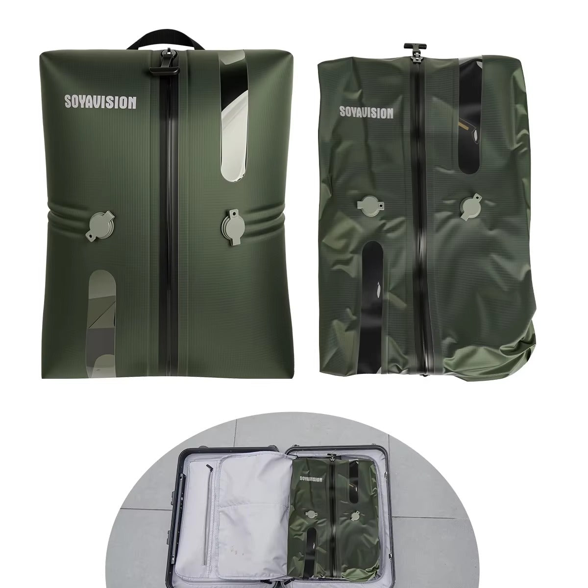 Upstao Kaze Roll-Down TPU Compression Bag