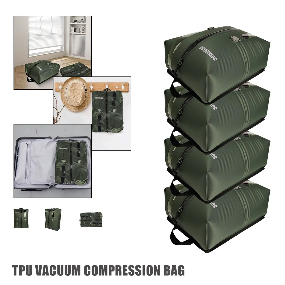 Upstao Kaze Roll-Down TPU Compression Bag