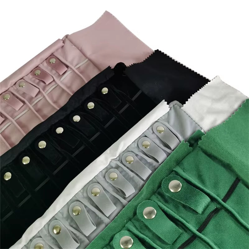 Upstao Kiso Leather-Look Jewellery Roll