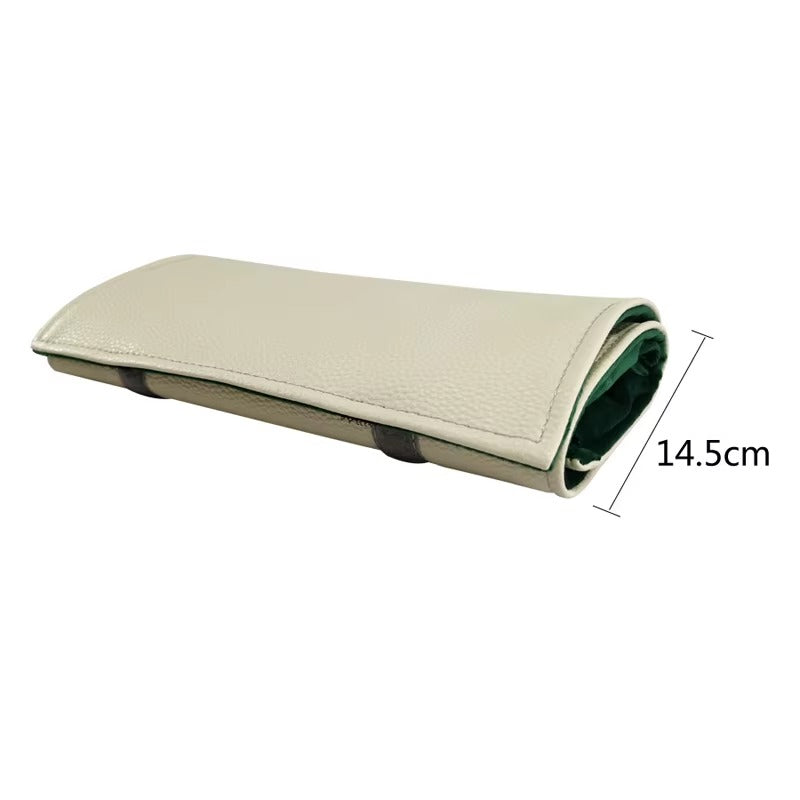 Upstao Kiso Leather-Look Jewellery Roll