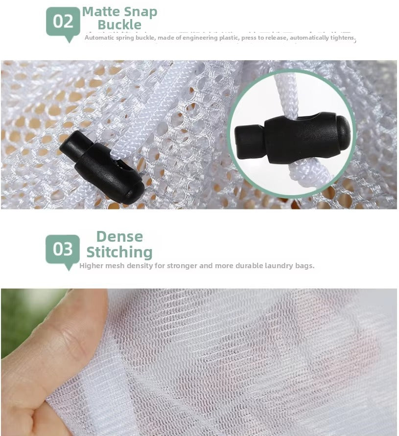Upstao Koke Mesh Laundry Bag with Shoulder Strap