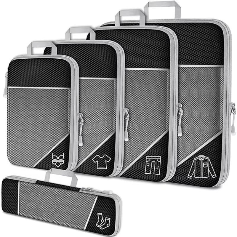 Upstao Kumo 5-Piece Mesh Packing Cube Set