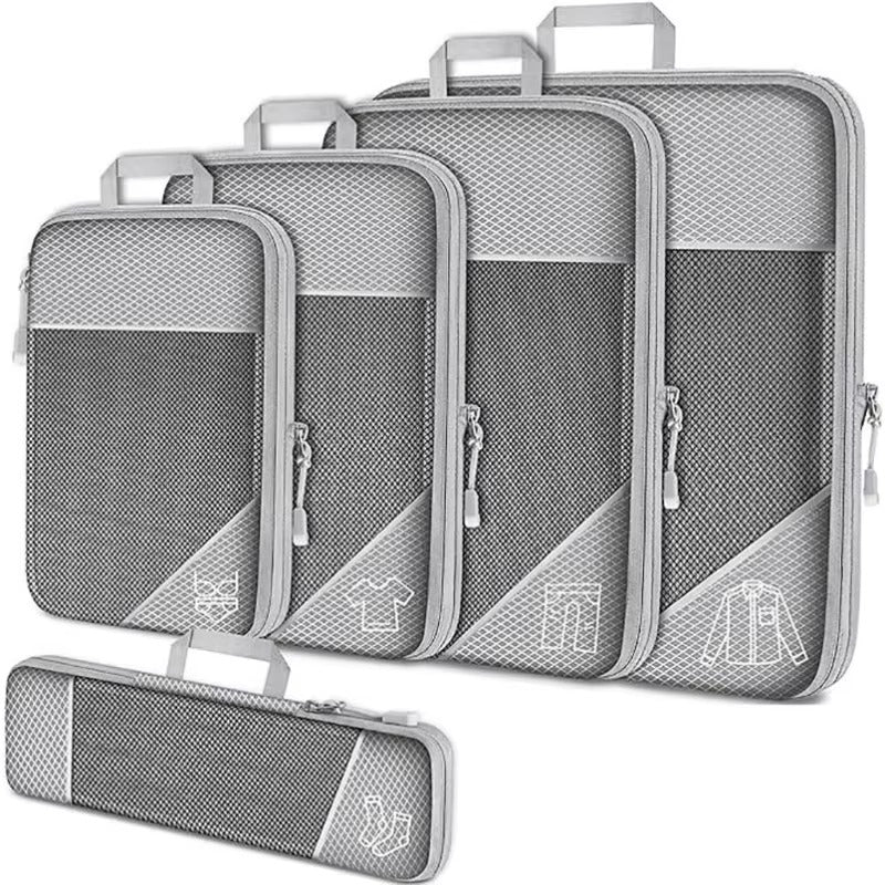 Upstao Kumo 5-Piece Mesh Packing Cube Set