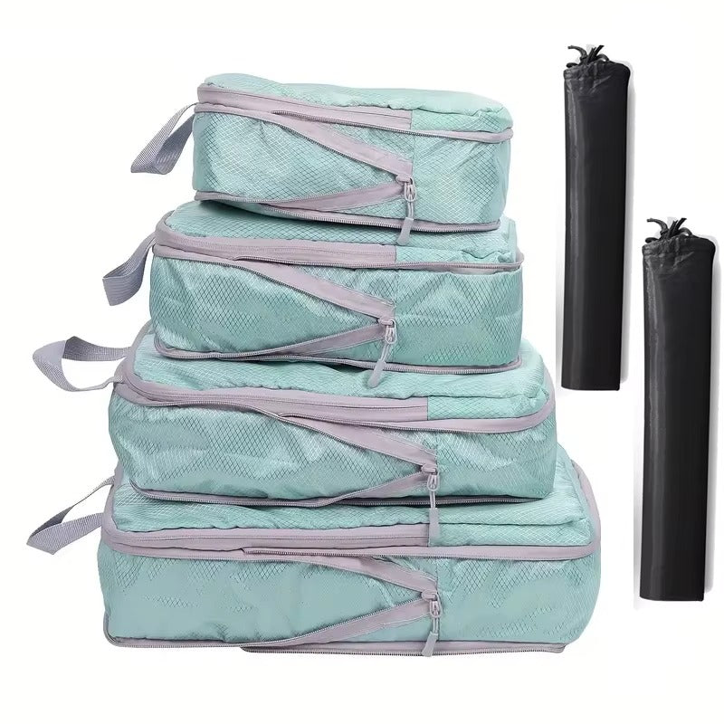 Upstao Mori 6-Piece Packing Cube Set with Shoe Bag