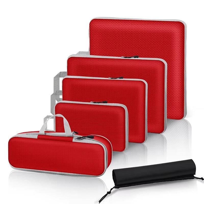 Upstao Mori 6-Piece Packing Cube Set with Shoe Bag