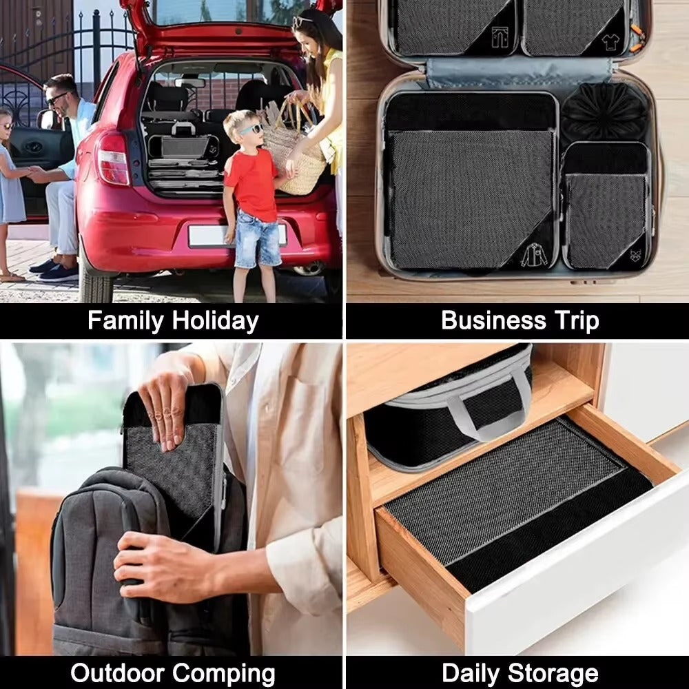 Upstao Nagi 6-Piece Travel Packing System