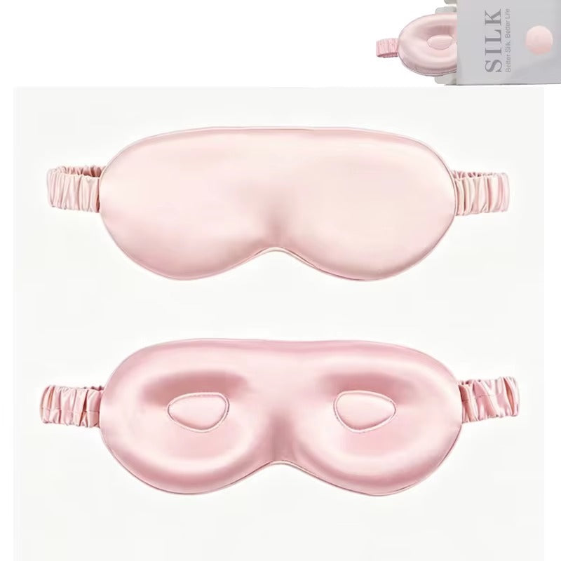 Upstao Nazu Contoured Mulberry Silk Sleep Mask