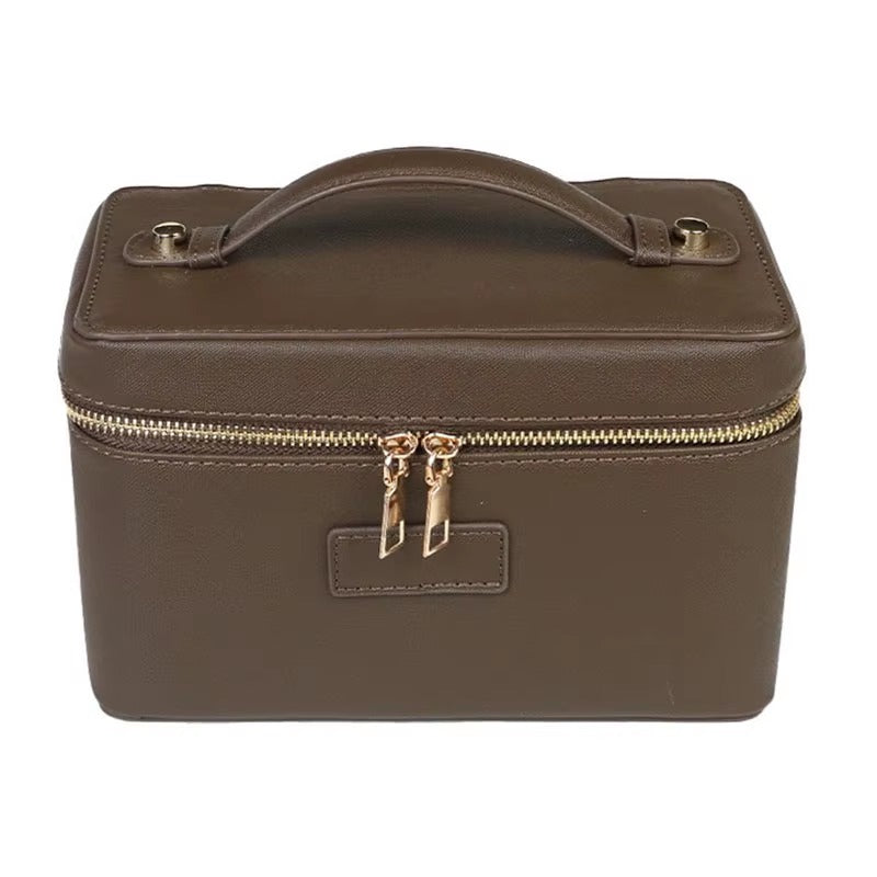 Upstao Rin Saffiano Leather Hanging Toiletry Case