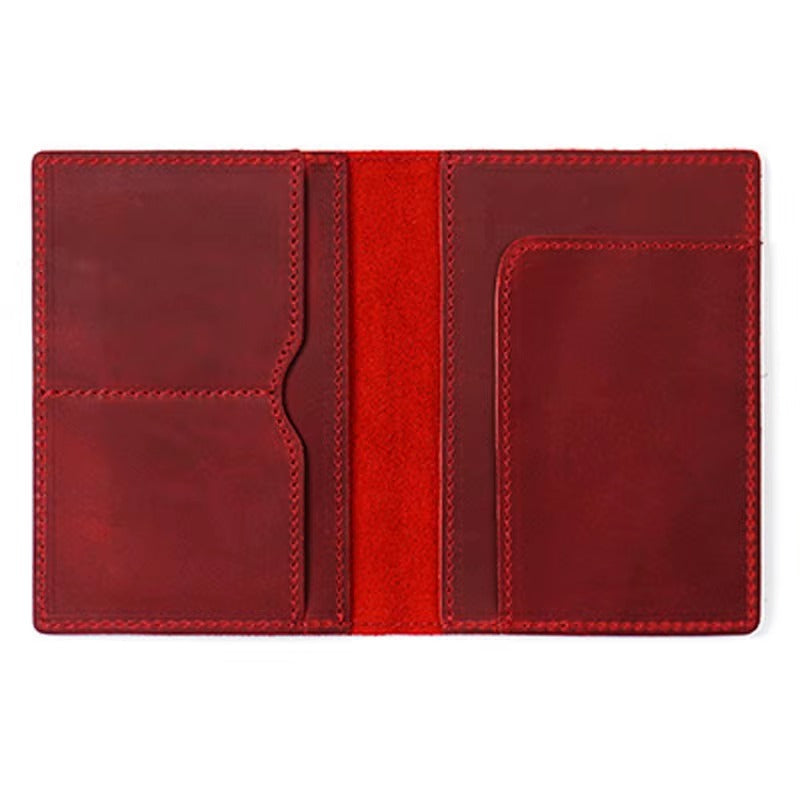 Upstao Saku Full-Grain Leather Passport Cover