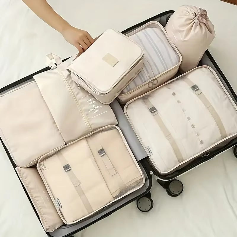 Upstao Sora 8-Piece Water-Resistant Travel Bag Set