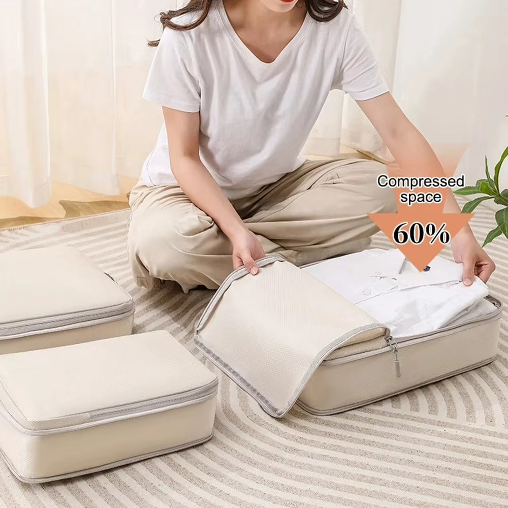 Upstao Suna 6-Piece Compression Packing Cube Set