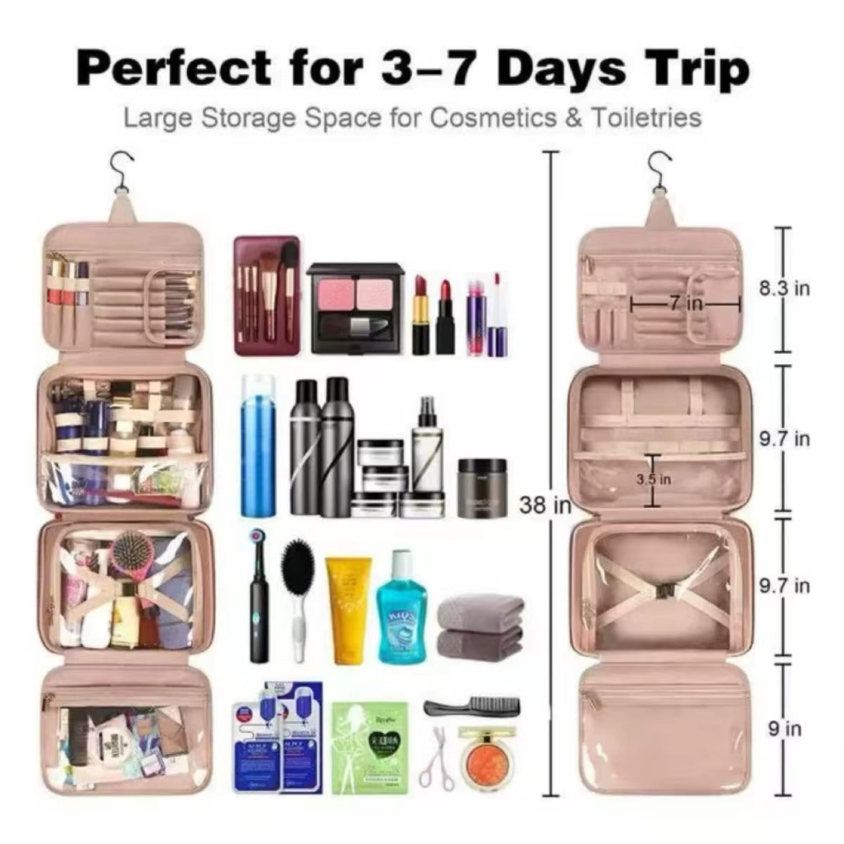 Upstao Tani Hanging Toiletry Bag