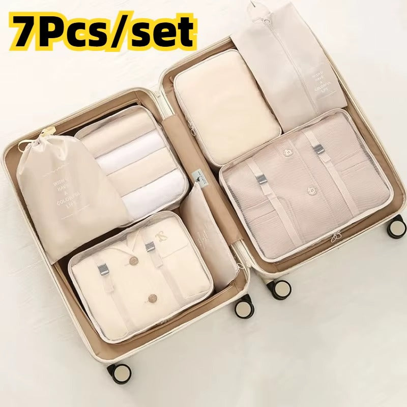 Upstao Ume 7-Piece Travel Pouch Set