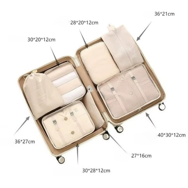 Upstao Ume 7-Piece Travel Pouch Set
