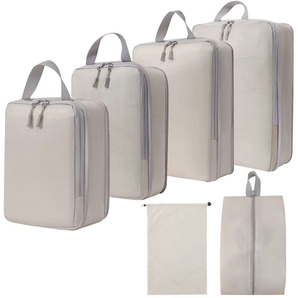 Upstao Yuki 5-Piece Compressed Travel Pouch Set